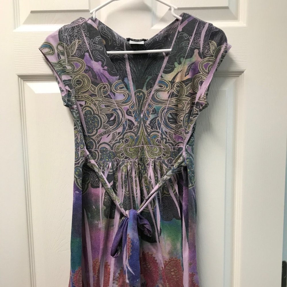 Fleurish M Junior Dress Purple